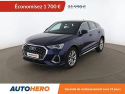 Bleu Utilisé 2021 Audi Q3 S-Line SUV | 29 690 € (Prix juste)
