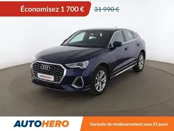 Bleu Utilisé 2021 Audi Q3 S-Line SUV | 29 690 € (Prix juste)