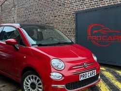 Rouge Utilisé 2017 Fiat 500 Lounge Citadine | 8 490 € (Prix juste)