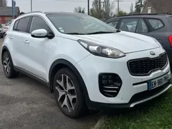 Blanc Utilisé 2017 Kia Sportage GT-Line SUV | 13 990 € (Prix juste)