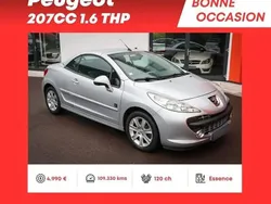 Gris Utilisé 2009 Peugeot 207 CC Cabriolet | 4 990 € (Bon prix)