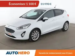 Blanc Utilisé 2019 Ford Fiesta Titanium Citadine | 10 890 € (Bon prix)
