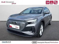 Gris typhon métallisé Utilisé 2021 Audi Q4 e-tron SUV | 22 990 € (Prix assez cher)