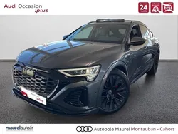 Gris daytona nacré Utilisé 2024 Audi Q8 Sportback e-tron S-Line SUV | 79 490 € (Prix juste)