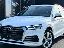 Blanc Utilisé 2018 Audi Q5 Design SUV | 37 990 € (Prix juste)