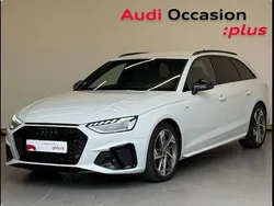 Blanc glacier métallisé Utilisé 2022 Audi A4 S-Line Break | 38 990 € (Prix juste)
