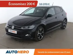 Noir Utilisé 2019 VW Polo R-line Citadine | 18 190 € (Prix juste)