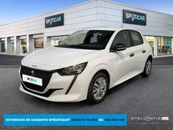 Blanc Utilisé 2021 Peugeot 208 S Citadine | 9 780 € (Bon prix)