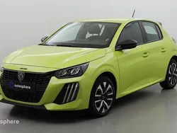 Jaune Nouvelle 2024 Peugeot 208 Active Citadine | 19 799 € (Bon prix)