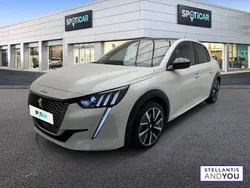 Blanc Utilisé 2022 Peugeot e-208 GT Citadine | 16 890 € (Bon prix)