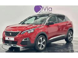 Rouge Utilisé 2019 Peugeot 3008 GT-line SUV | 17 990 € (Prix juste)