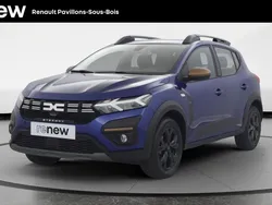 Bleu iron métallisé Utilisé 2024 Dacia Sandero Extreme Citadine | 16 499 € (Prix juste)