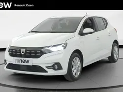 Blanc Utilisé 2022 Dacia Sandero Comfort Citadine | 12 790 € (Prix juste)