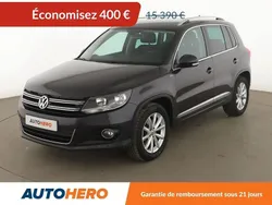 Noir Utilisé 2015 VW Tiguan LOUNGE SUV | 14 990 € (Prix cher)