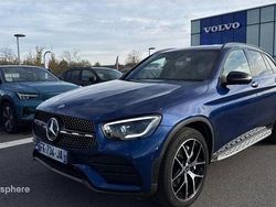 Bleu Utilisé 2019 Mercedes GLC300 AMG line SUV | 37 299 € (Prix cher)