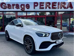 Blanc Utilisé 2021 Mercedes GLE350 AMG line Coupé | 74 900 € (Prix juste)