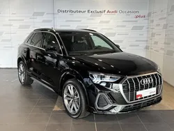 Noir mythe métallisé Utilisé 2022 Audi Q3 S-Line SUV | 35 990 € (Prix juste)