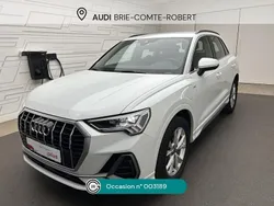 Blanc glacier métallisé Utilisé 2022 Audi Q3 S-Line SUV | 33 990 € (Prix juste)