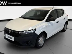 Blanc Utilisé 2021 Dacia Sandero Acces Citadine | 10 490 € (Prix juste)