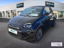 Noir Utilisé 2023 Fiat 500e Cabriolet | 22 990 € (Prix assez cher)