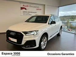 Blanc Utilisé 2021 Audi Q7 S-Line SUV | 59 970 € (Prix juste)