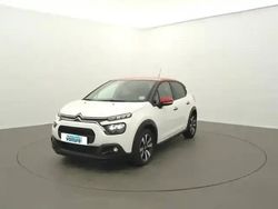 Blanc / pav rouge Occasion 2022 Citroën C3 PureTech Berline | 14 990 € (Prix juste)