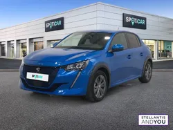 Bleu Utilisé 2021 Peugeot e-208 Allure Citadine | 14 589 € (Bon prix)