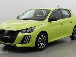 Jaune Nouvelle 2024 Peugeot 208 Active Citadine | 18 999 € (Bon prix)