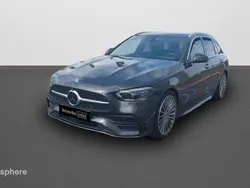 Gris Utilisé 2021 Mercedes C220 AMG line Break | 38 900 € (Prix cher)