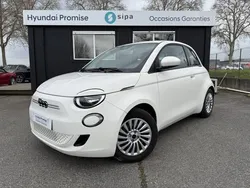 Blanc Utilisé 2023 Fiat 500e Action Citadine | 12 990 € (Super prix)