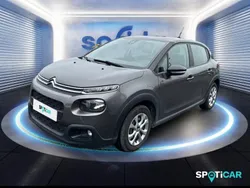 Noir Utilisé 2018 Citroën C3 PureTech Citadine | 8 490 € (Prix juste)