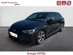 Noir Utilisé 2024 Audi A3 Sportback S-Line Berline | 41 900 €