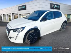 Blanc Utilisé 2021 Peugeot 208 GT Citadine | 13 490 € (Prix juste)