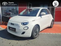 Blanc Utilisé 2023 Fiat 500e Berline | 21 890 € (Prix assez cher)