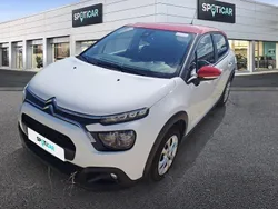 Blanc banquise (o) rouge aden Utilisé 2020 Citroën C3 PureTech Citadine | 9 490 € (Prix juste)