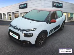 Blanc Utilisé 2021 Citroën C3 PureTech Citadine | 11 390 € (Prix juste)