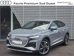 Gris galet Utilisé 2022 Audi Q4 Sportback e-tron S-Line SUV | 45 290 € (Prix juste)