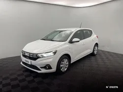 Blanc Utilisé 2023 Dacia Sandero Expression Citadine | 13 990 € (Prix juste)