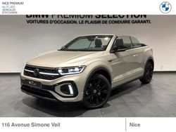 Gris ivoire métallisée, capote noire Utilisé 2024 VW T-Roc Cabriolet R-line Cabriolet | 34 875 € (Prix juste)