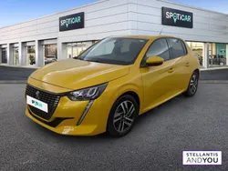 Jaune Utilisé 2021 Peugeot 208 Allure Citadine | 14 390 € (Prix juste)