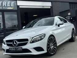 Blanc Utilisé 2018 Mercedes C180 AMG Coupé | 26 990 € (Prix cher)