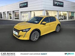 Jaune Utilisé 2021 Peugeot e-208 Allure Citadine | 18 590 € (Prix cher)