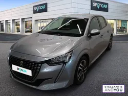 Gris Utilisé 2019 Peugeot 208 Allure Citadine | 12 690 € (Prix juste)