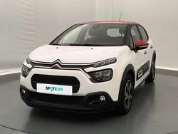 Blanc Utilisé 2022 Citroën C3 PureTech Citadine | 11 790 € (Prix juste)