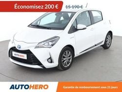 Blanc Utilisé 2018 Toyota Yaris Hybrid Citadine | 14 990 € (Bon prix)