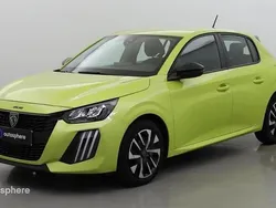 Jaune Utilisé 2024 Peugeot 208 Active Citadine | 15 999 € (Prix juste)