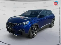 Bleu Utilisé 2017 Peugeot 3008 GT-line SUV | 16 999 € (Prix juste)