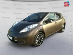 Marron Utilisé 2018 Nissan Leaf Tekna Citadine | 8 999 € (Prix juste)