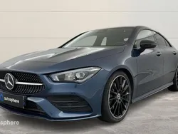 Bleu Utilisé 2022 Mercedes CLA200 AMG line Berline | 31 899 € (Prix juste)