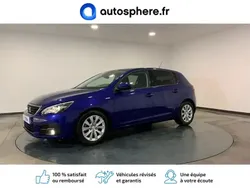 Bleu fonce Utilisé 2020 Peugeot 308 Allure Berline | 16 990 € (Prix assez cher)